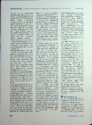 Vorschauseite 4: Zur Anrechnung von Qualifikationen auf die Weiterbildung zur Pflegedienstleitung und zur Einrichtungsleitung