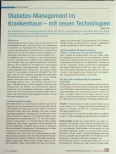 Vorschauseite 1: Diabetes-Management im Krankenhaus - mit neuen Technologien