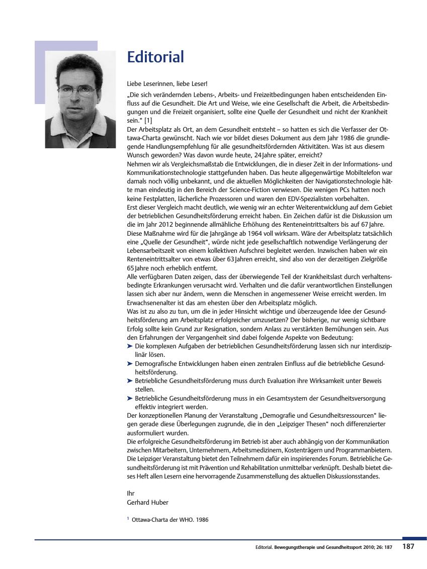 Vorschauseite 1: Editorial