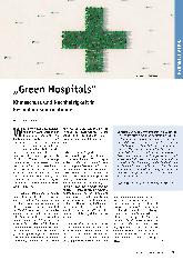 Vorschauseite 1: "Green Hospitals" Klimaschutz und Nachhaltigkeit in Gesundheitseinrichtungen