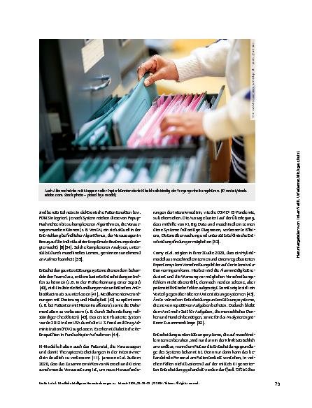 Vorschauseite 4: Künstliche Intelligenz: Herausforderungen und Nutzen in der Intensivmedizin