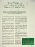 Vorschauseite 1: Nährstofftherapie bei multimorbiden geriatrischen Patienten mit Polypharmazie