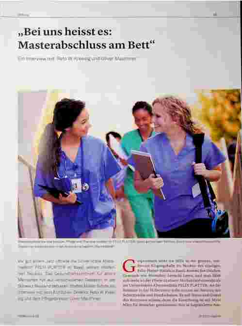 Vorschauseite 1: „Bei uns heißt es: Masterabschluss im Bett“