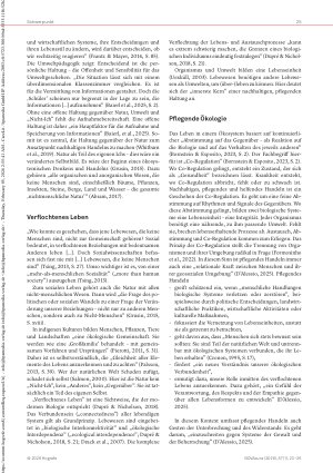 Vorschauseite 3: „Die Natur ist ein Teil von mir …“ Menschliches Selbstbild und nachhaltiges Verhalten aus Sicht der Umweltpsychologie