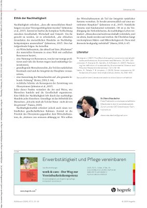 Vorschauseite 4: „Die Natur ist ein Teil von mir …“ Menschliches Selbstbild und nachhaltiges Verhalten aus Sicht der Umweltpsychologie