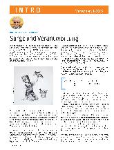 Vorschauseite 1: Sorge und Verantwortung