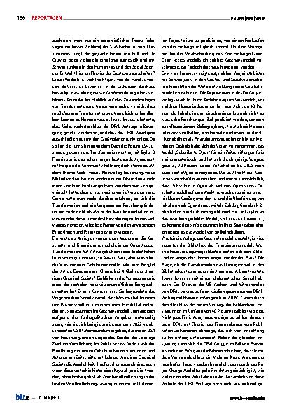 Vorschauseite 3: Mehr miteinander, statt übereinander reden