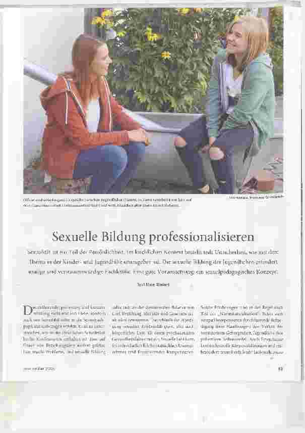 Vorschauseite 1: Sexuelle Bildung professionalisieren