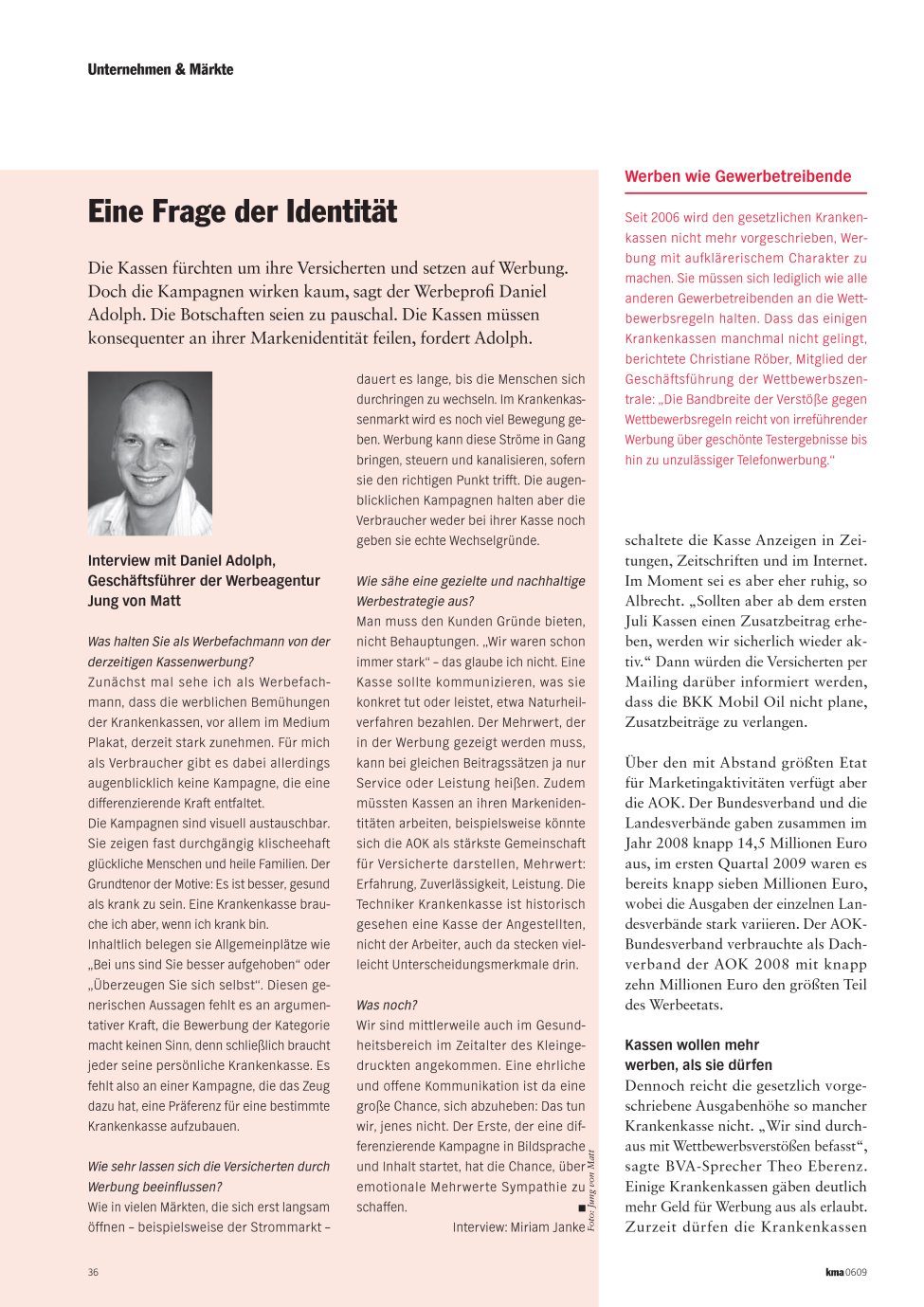 Vorschauseite 1: Eine Frage der Identität