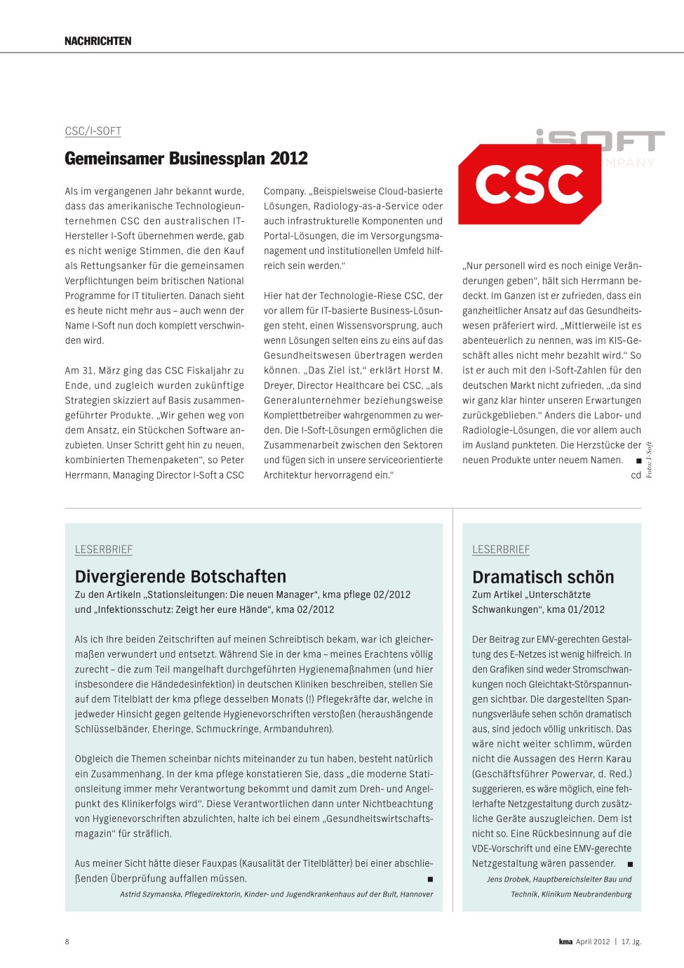 Vorschauseite 1: Gemeinsamer Businessplan 2012