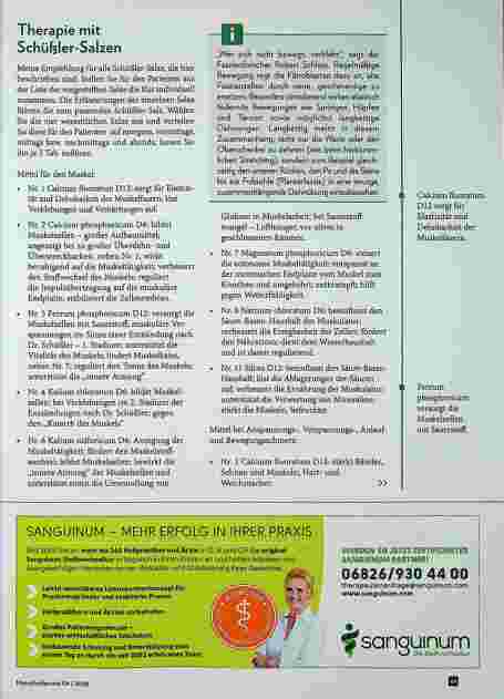 Vorschauseite 3: Faszien und Muskeln Behandlung mit Schüßler-Salzen