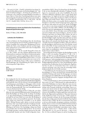 Vorschauseite 1: Unterbringung in einem psychiatrischen Krankenhaus; Begründungsanforderungen