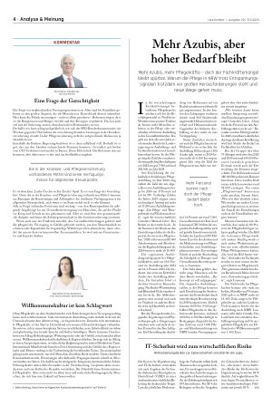 Vorschauseite 1: Mehr Azubis, aber hoher Bedarf bleibt