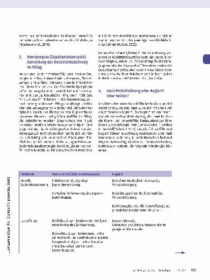 Vorschauseite 3: Die Halbseitenblindheit – Auswirkungen im Alltag und ergotherapeutische Interventionen