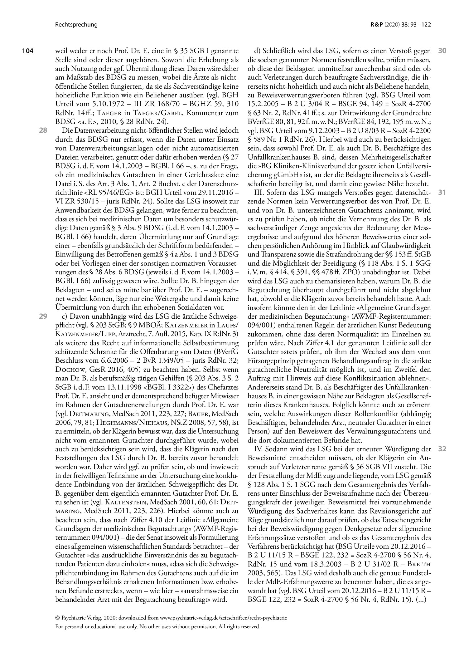 Vorschauseite 6: Auswahl des Sachverständigen, Delegation des Gutachtensauftrags, Hilfskräfte