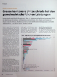 Vorschauseite 1: Große kantonale Unterschiede bei den gemeinwirtschaftlichen Leistungen