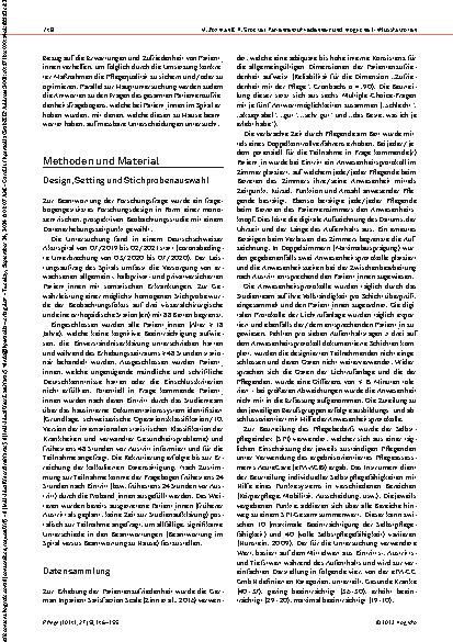 Vorschauseite 3: Zusammenhang der Patientenzufriedenheit mit der Anwesenheitszeit Pflegender am Patientenbett