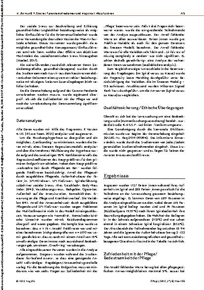 Vorschauseite 4: Zusammenhang der Patientenzufriedenheit mit der Anwesenheitszeit Pflegender am Patientenbett