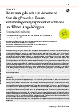 Vorschauseite 1: Betreuung durch ein Advanced Nursing Practice-Team – Erfahrungen Lymphombetroffener und ihrer Angehörigen