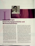 Vorschauseite 1: Immuntherapie: Entwicklungsgeschichte und Wirkmechanismen