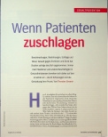 Vorschauseite 2: Wenn Patienten zuschlagen
