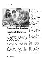 Vorschauseite 1: Vollwert-Ernährung. Emotionaler Anschub führt zum Handeln.