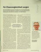 Vorschauseite 1: Für Chancengleichheit sorgen