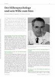 Vorschauseite 1: Der Höhenpsychologe und sein Wille zum Sinn