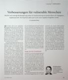 Vorschauseite 1: Verbesserungen für vulnerable Menschen