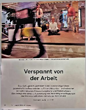 Vorschauseite 1: Verspannt von der Arbeit
