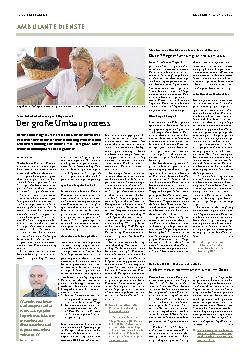 Vorschauseite 1: Der große Umbauprozess