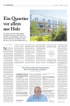 Vorschauseite 1: Ein Quartier vor allem aus Holz