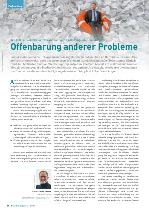 Vorschauseite 1: Offenbarung anderer Probleme