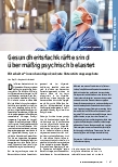 Vorschauseite 1: Gesundheitsfachkräfte sind übermäßig psychisch belastet.