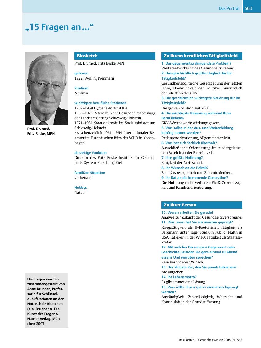 Vorschauseite 1: ?15 Fragen an???