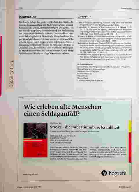 Vorschauseite 2: Der Einfluss von Glückserleben und Gesundheitszustand auf die Lebenszufriedenheit im Alter. Eine empirische Längsschnittstudie mit den Daten des Sozio-ökonomischen Panels.