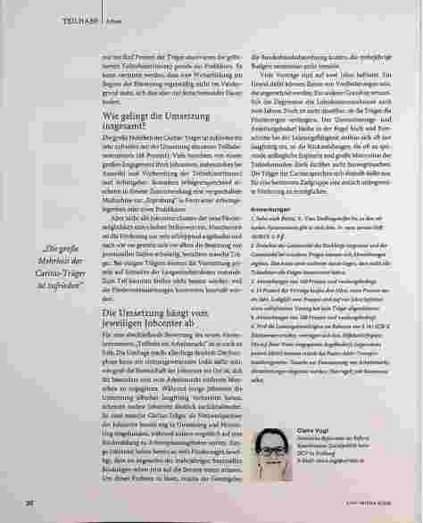 Vorschauseite 5: Wird das Teilhabechancengesetz seinem Namen gerecht?