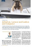 Vorschauseite 1: Digitaler Stress: Arbeiten, Lernen und Leiden am Computer