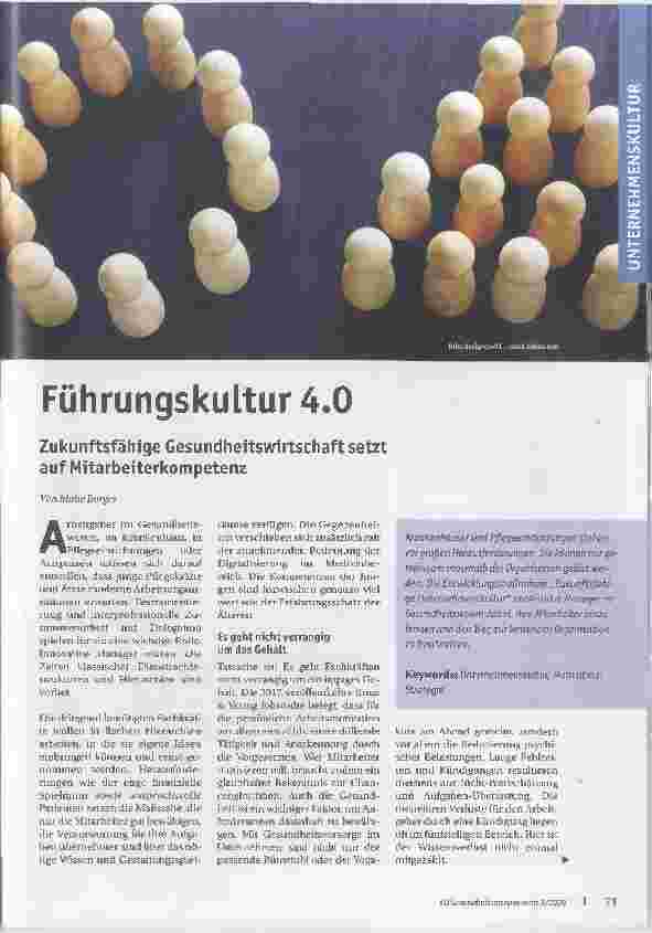 Vorschauseite 1: Führungskultur 4.0