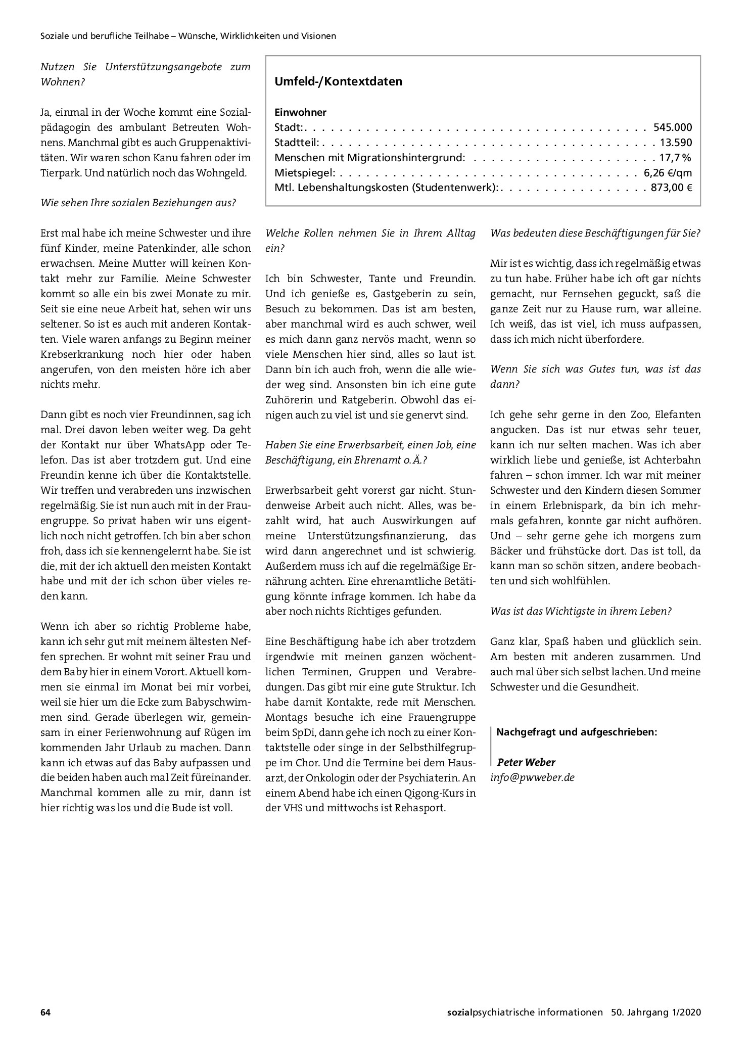 Vorschauseite 2: Lebenslagen – Jenny liebt Achterbahnfahren