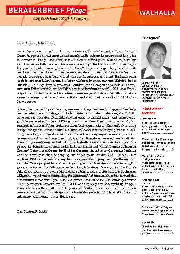 Vorschauseite 1: Inhalt dieser Ausgabe Recht einfach, Was Sie diese Woche erledigen sollten, Ihre Fragen kurz beantwortet, Arbeitshilfe