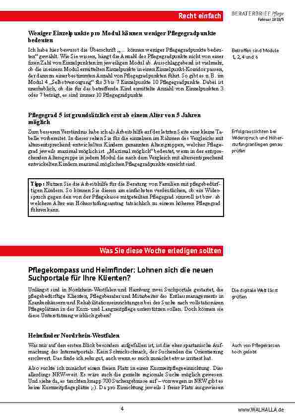 Vorschauseite 4: Inhalt dieser Ausgabe Recht einfach, Was Sie diese Woche erledigen sollten, Ihre Fragen kurz beantwortet, Arbeitshilfe