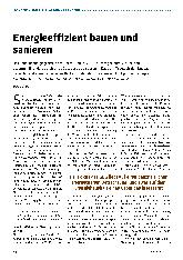 Vorschauseite 1: Energieeffizient bauen und sanieren