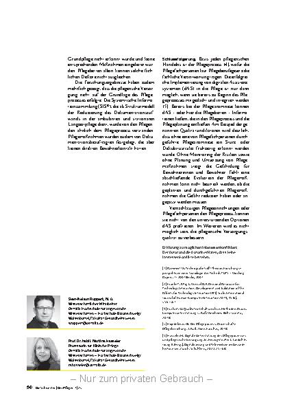 Vorschauseite 3: Wie beeinflussen digitale Pflegebetten die Versorgung?