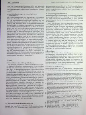 Vorschauseite 4: Krankenhausplanung im System der Raumplanung: Einordnung und Konsequenzen