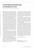 Vorschauseite 1: Psychopharmakotherapie im Wandel der Zeit