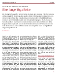 Vorschauseite 1: Eine lange Yoga-Reise