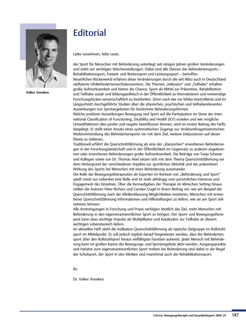 Vorschauseite 1: Editorial