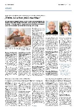 Vorschauseite 1: "Vieles ist schon jetzt machbar. "