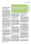 Vorschauseite 2: Gesundheit betrifft alle Bereiche der Gesellschaft. Eine Public-Health-Strategie für Deutschland.